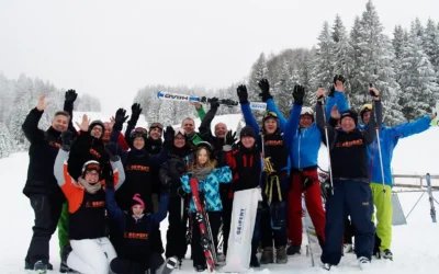 SKIING AT HALDENKÖPFLE